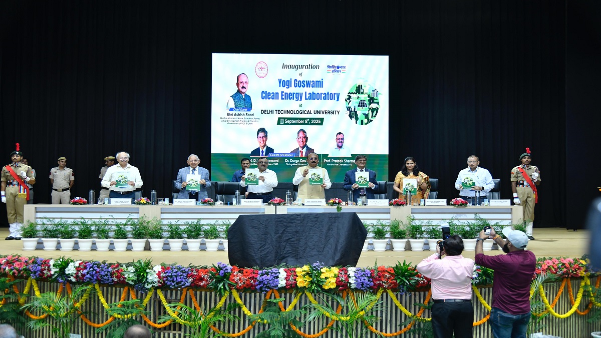 DTU Launches Yogi Goswami Clean Energy Laboratory to Advance Sustainable Innovation