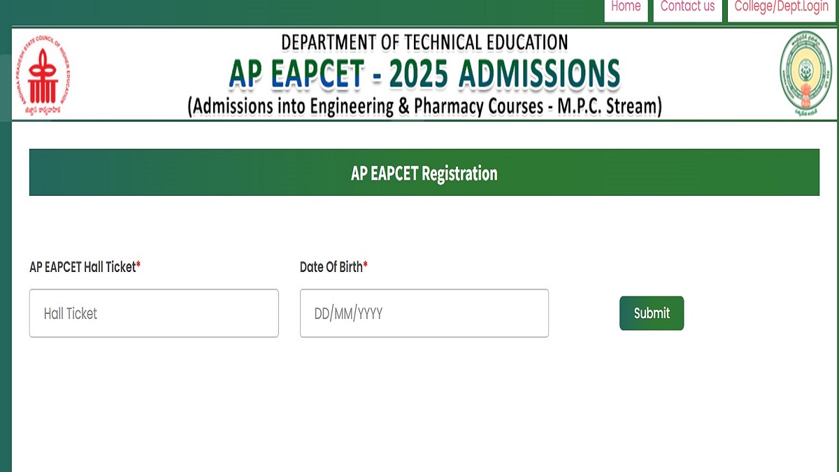 AP EAMCET 2025 Final Phase Counselling Registration Ends Today