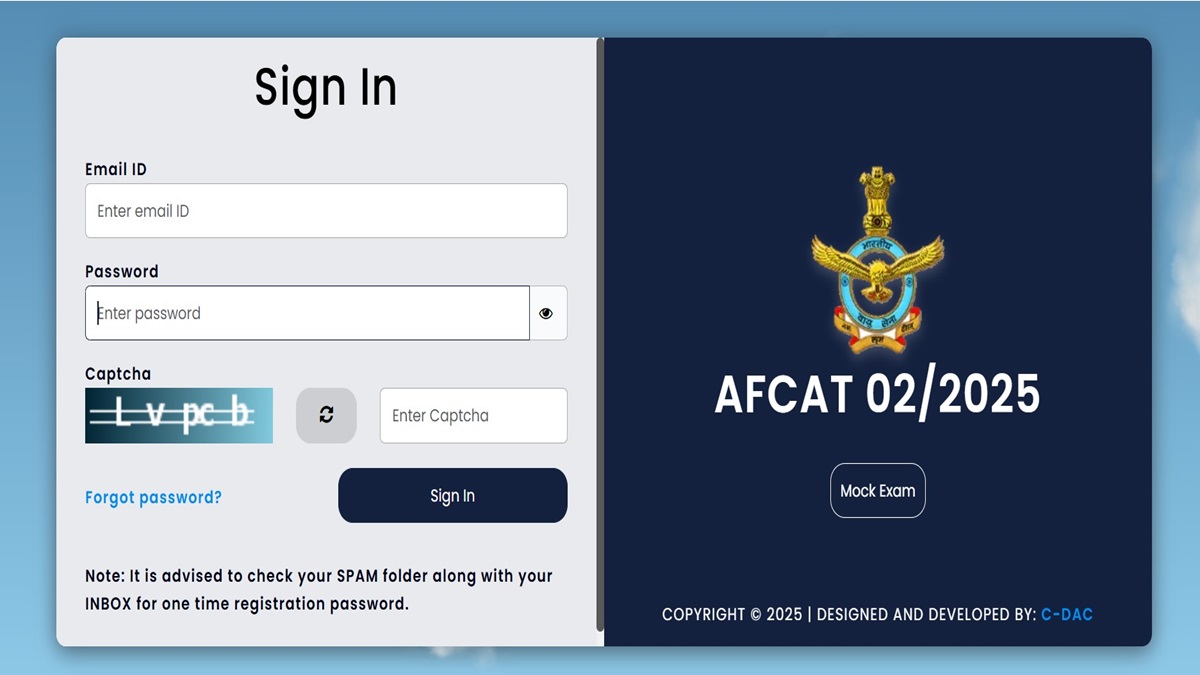 AFCAT 2 Result 2025 Announced