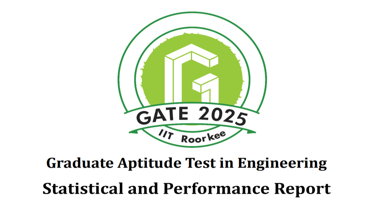 GATE 2025 Statistical report released