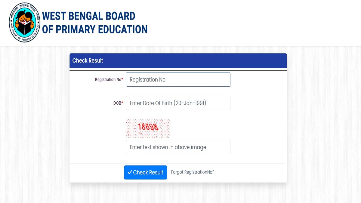 WB TET Result 2023 OUT at wbbpeonline.com