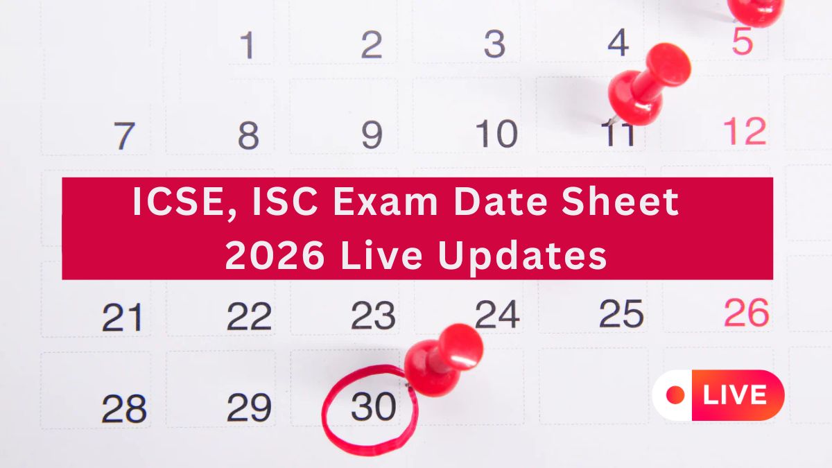 ICSE ISC Exam Date Sheet 2026 
