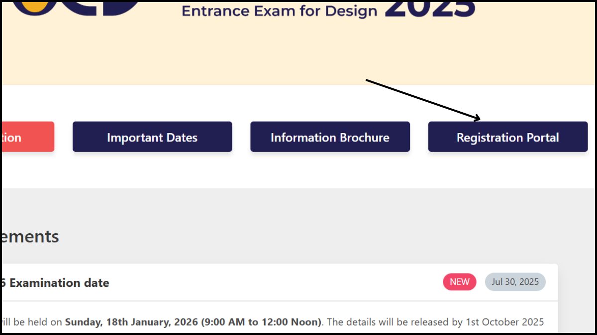 Registration portal 2026