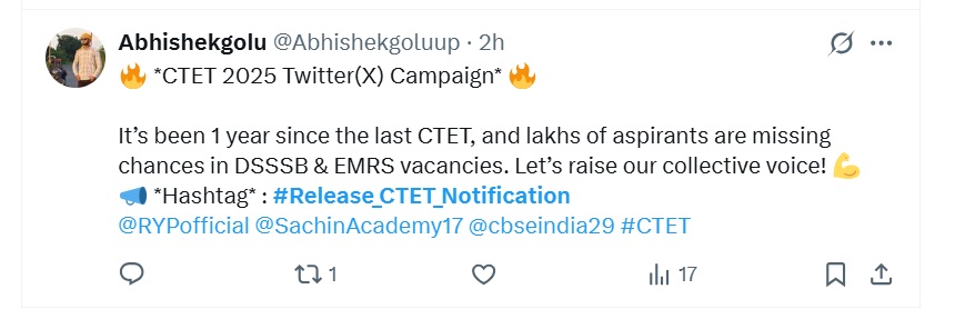 #Release_CTET_Notification