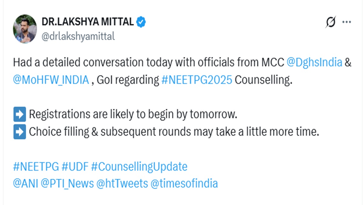 NEET PG 2025 Live Updates