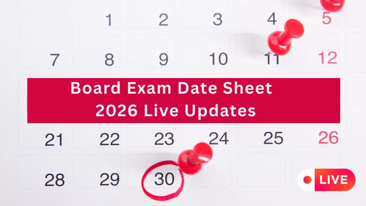 Board Exam Date Sheet 2026
