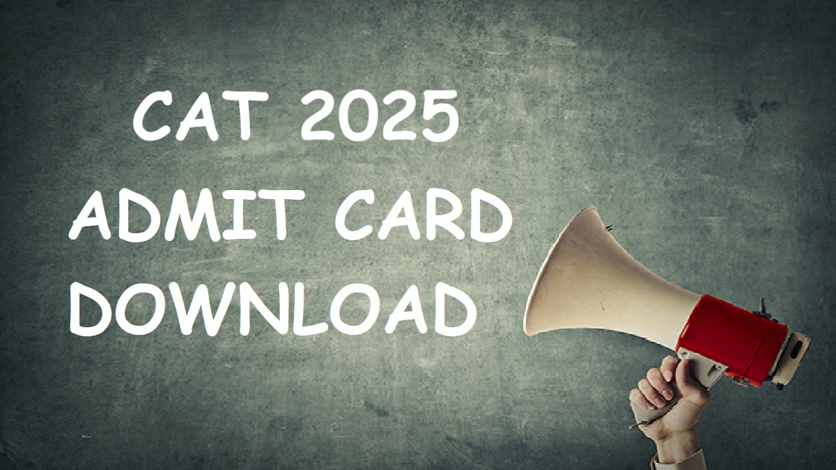CAT 2025 admit card 