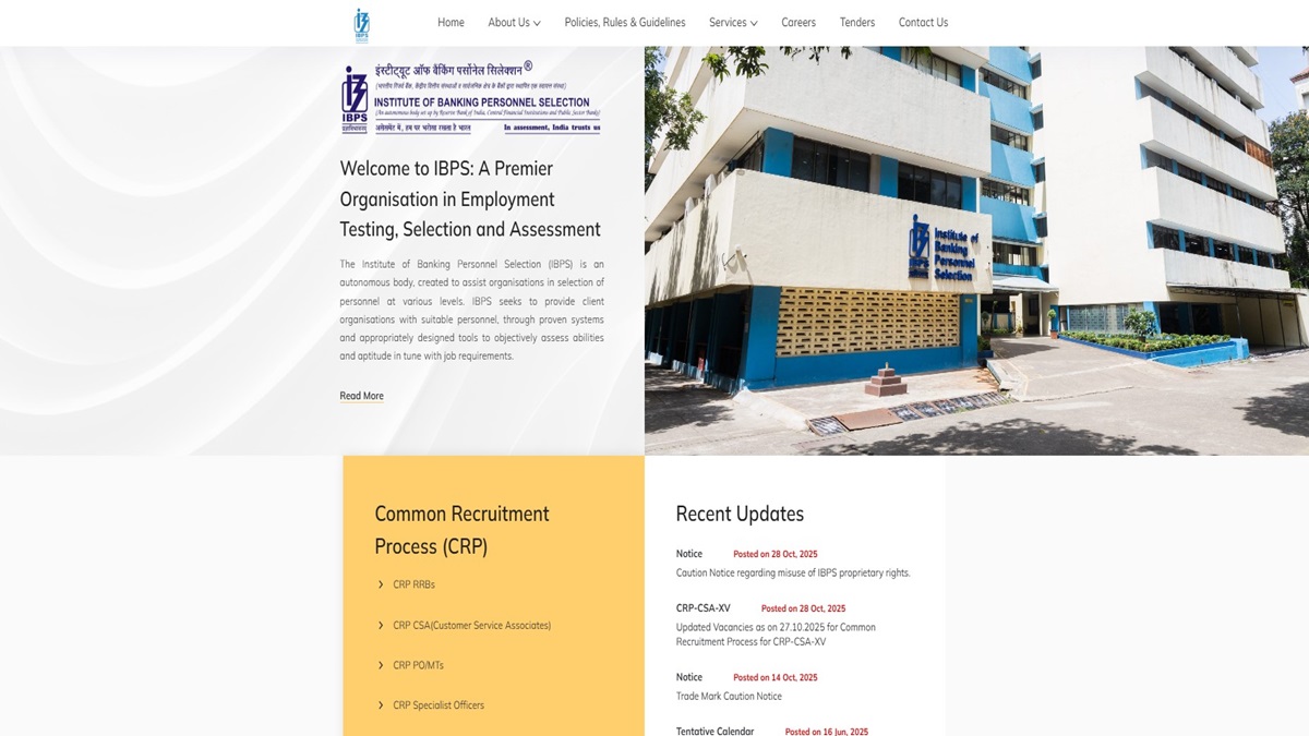 IBPS Clerk Prelims Result 2025 Live Updates