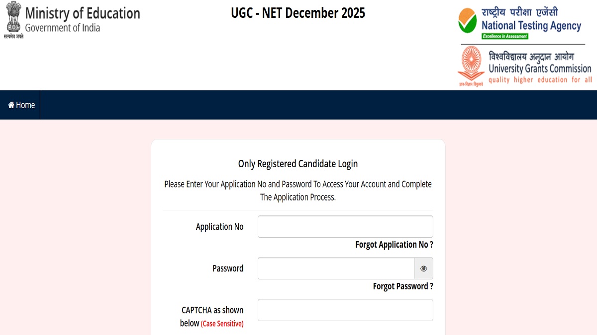 UGC NET 2025 Dec Correction Window