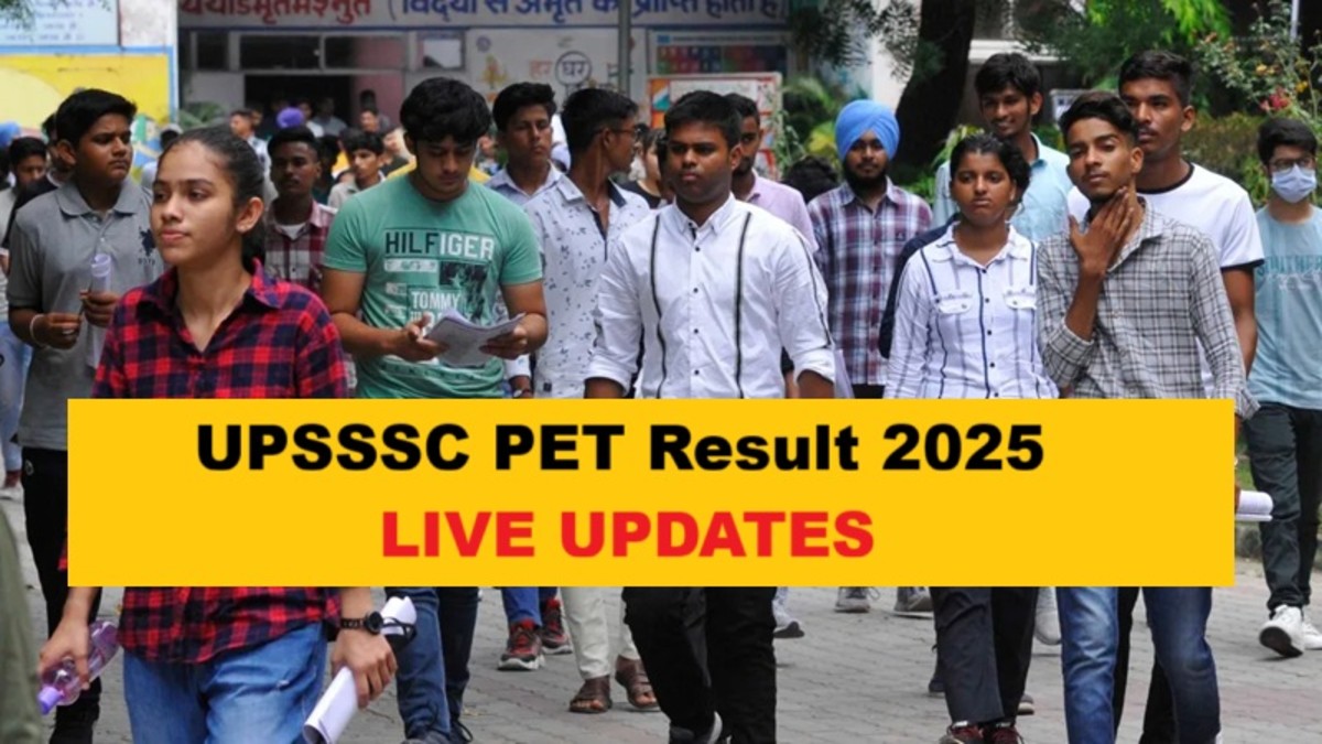 UPSSSC PET Result 2025 Live Updates