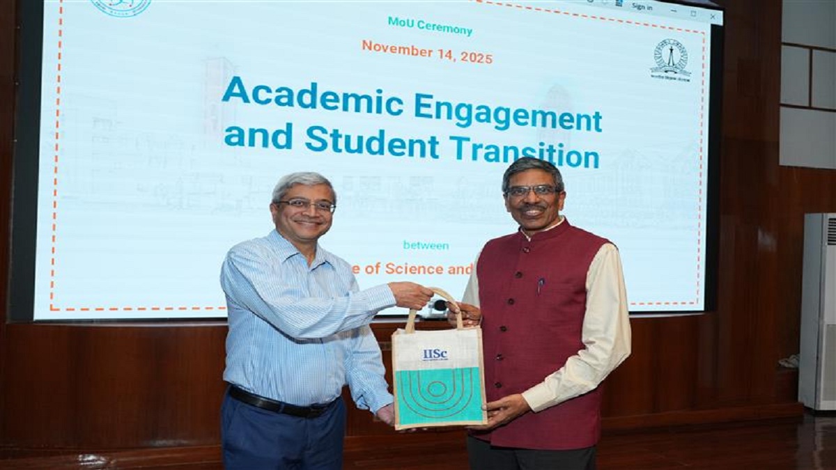 IISc and IIT Gandhinagar collaborates 