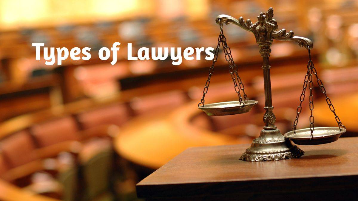 Types of Lawyers in India