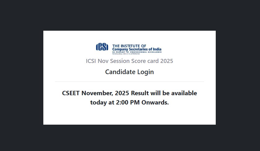 CSEET Result 2025