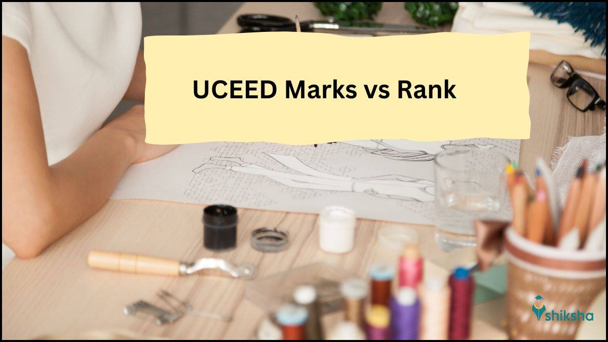 UCEED Marks Vs Rank