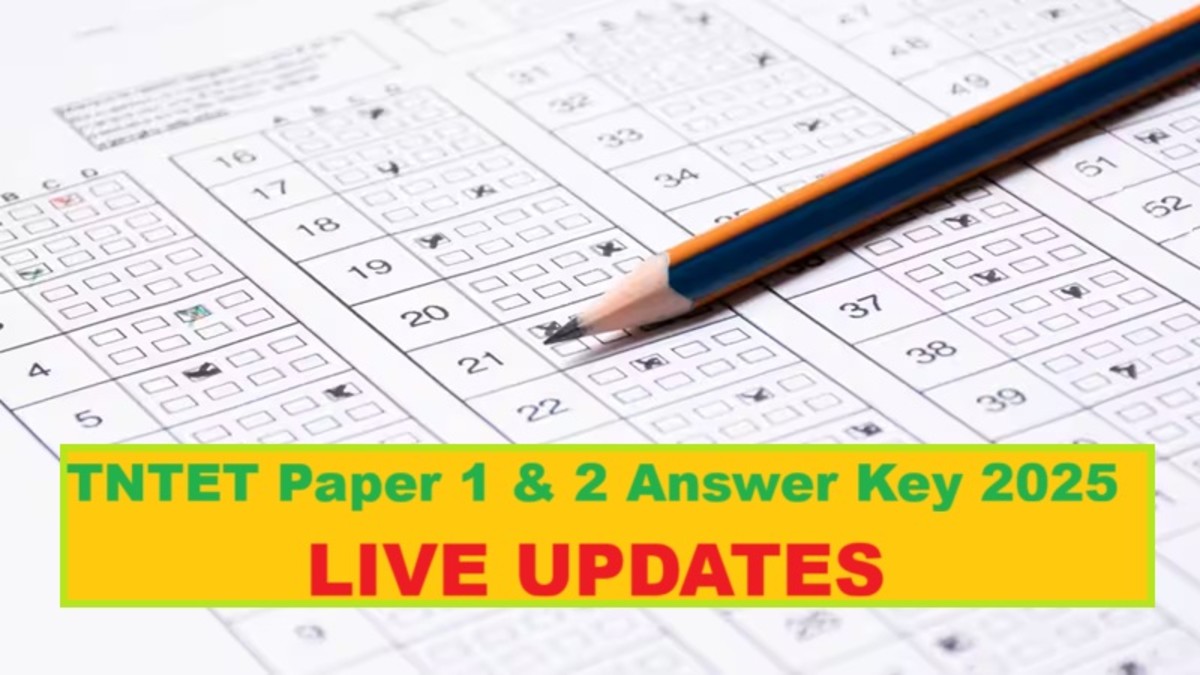 TNTET 2025 Answer Key Live