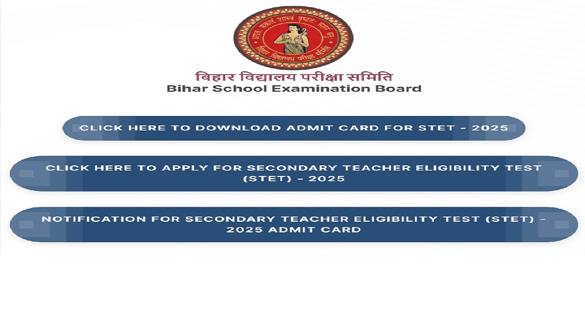 Bihar STET Answer Key 2025