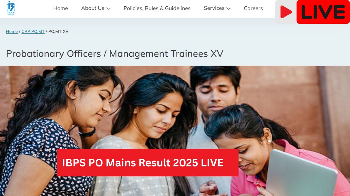 IBPS PO Mains Result 2025 LIVE