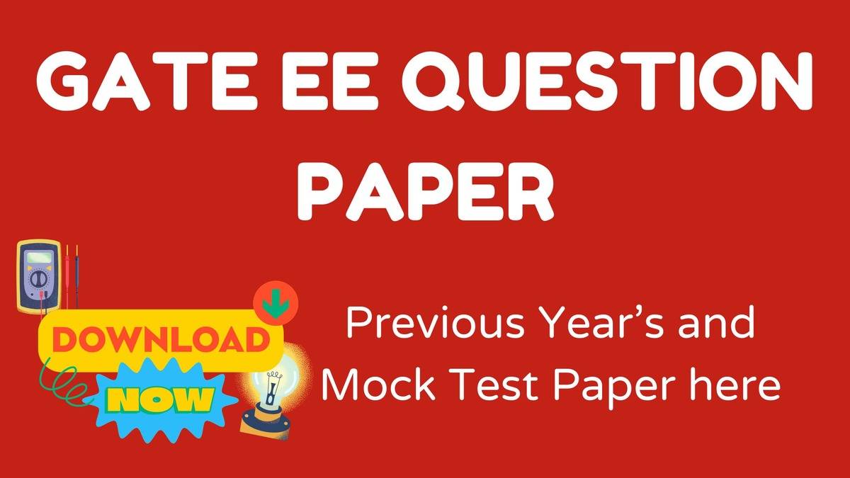 GATE EE Question Paper