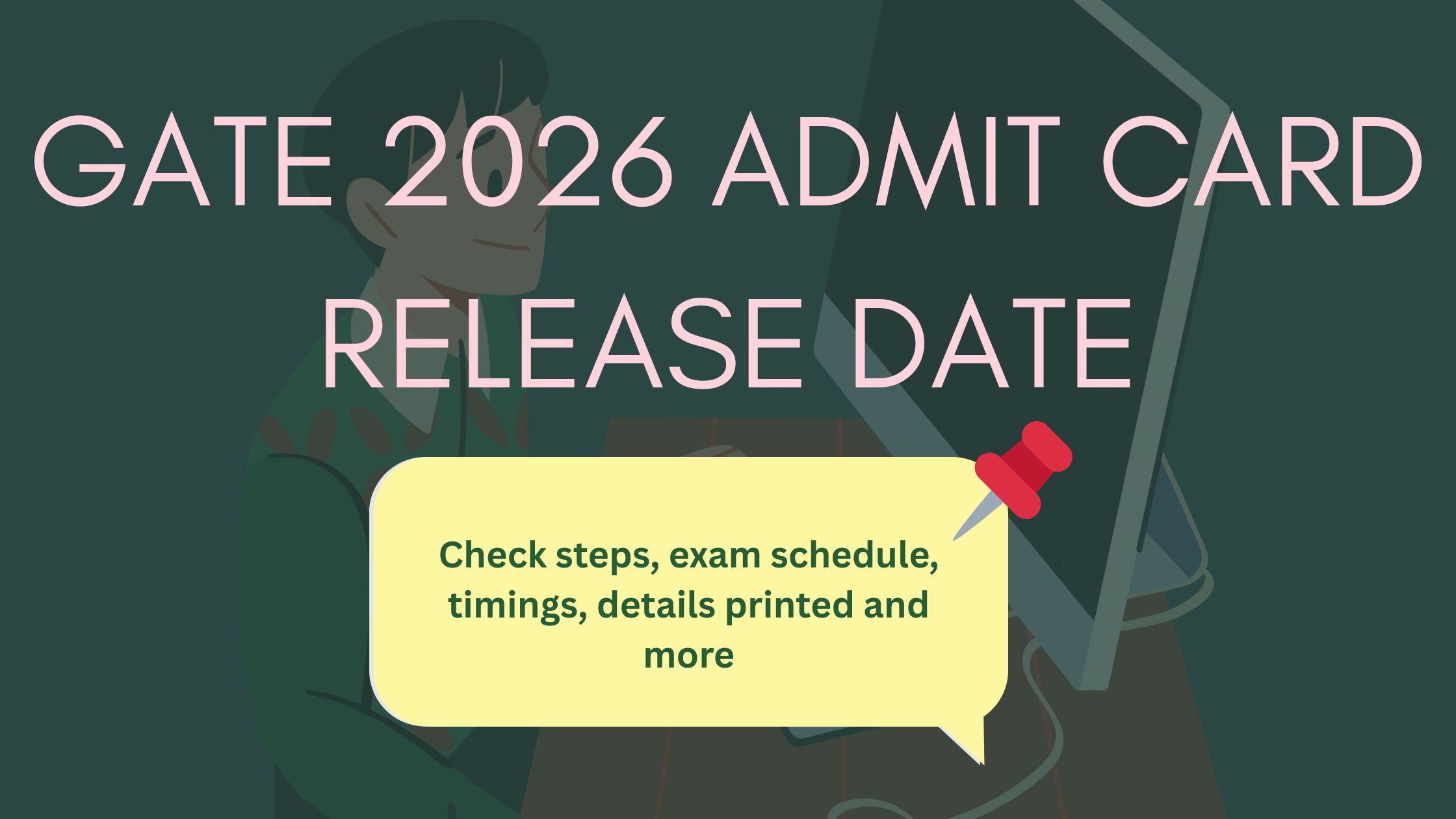 GATE 2026 Admit Card Release Date