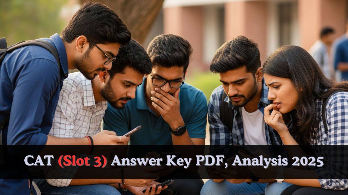 CAT Slot 3 Answer Key PDF and Exam Analysis