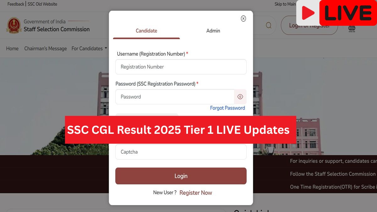 SSC CGL Tier 1 Result 2025 Latest Updates