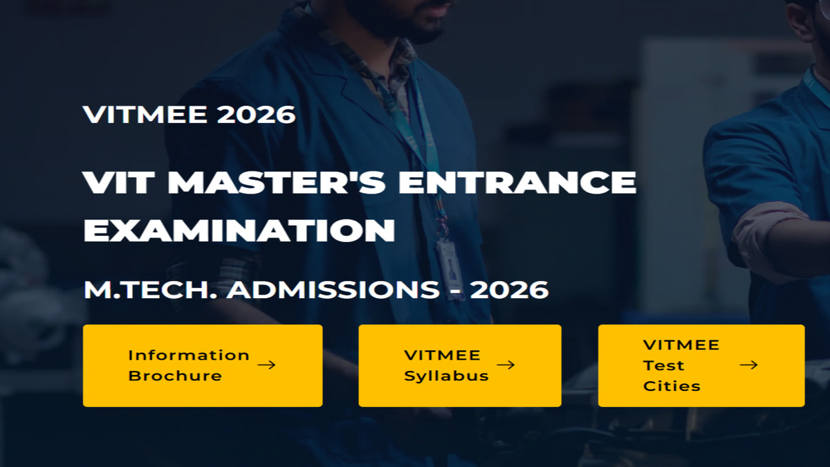 VITMEE 2026 application form