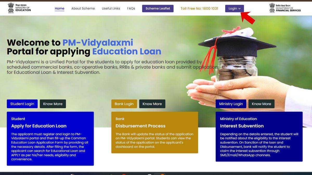 PM Viyda Lakshmi Portal