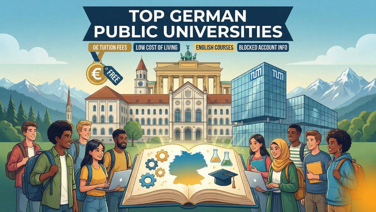 Top public universities in Germany