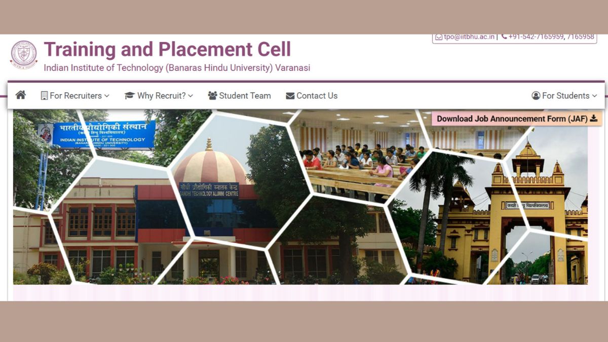 IIT BHU Placement 2025 - 26