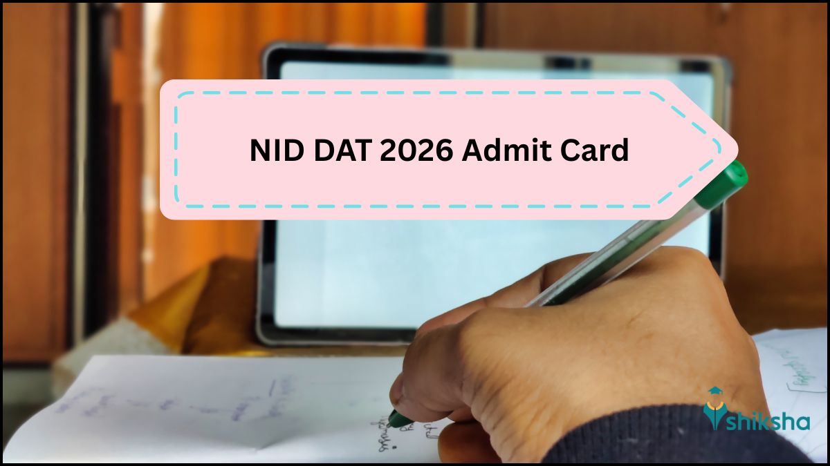 NID DAT 2026 B.Des and M.Des Admit card