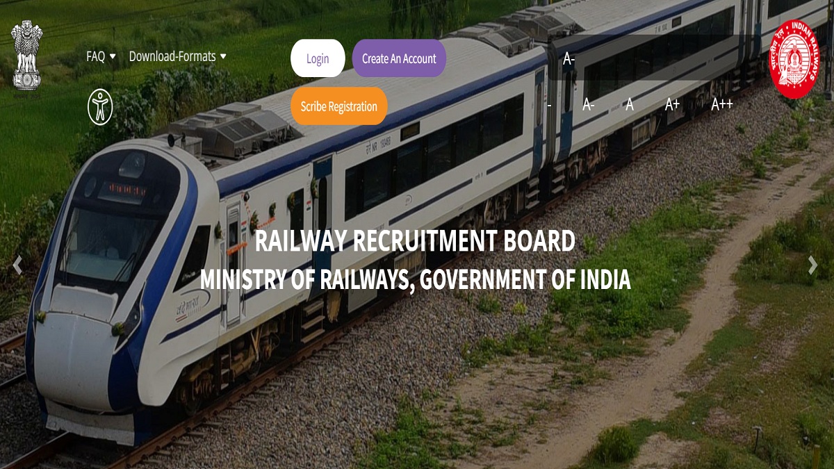 RRB JE 2025 Recruitment Registration