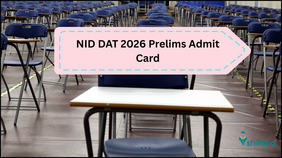 NID DAT 2026 Admit Card: Prelims