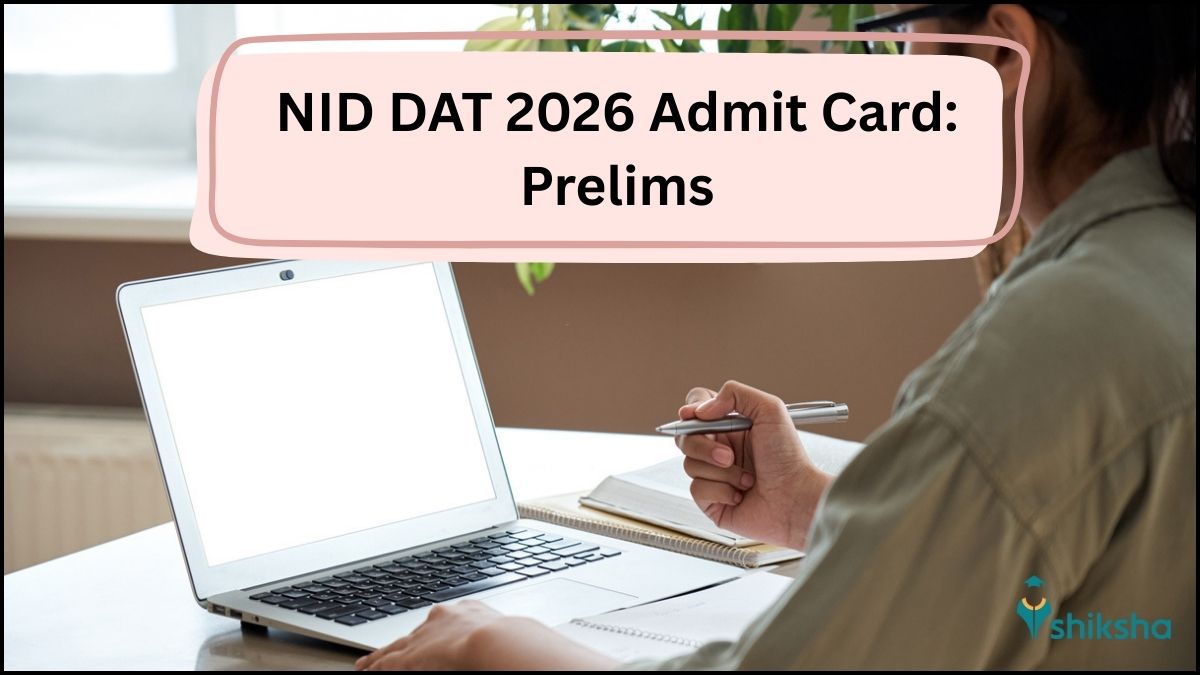 NID Prelims Entrance Exam Admit card 2026