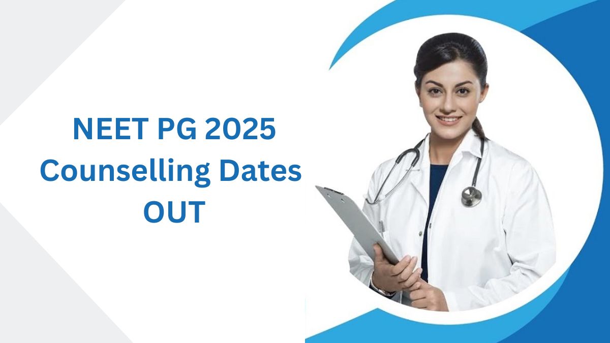 NEET PG Counselling dates 2025