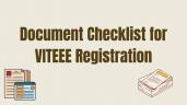 Documents Required for VITEEE 2027 R