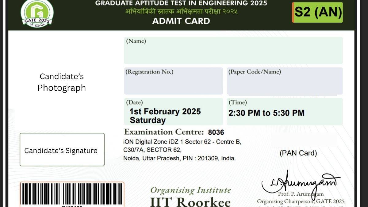 How to download GATE admit card