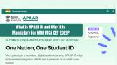 What Is APAAR ID and Why It Is Mandatory for MAH MCA CET 2026?