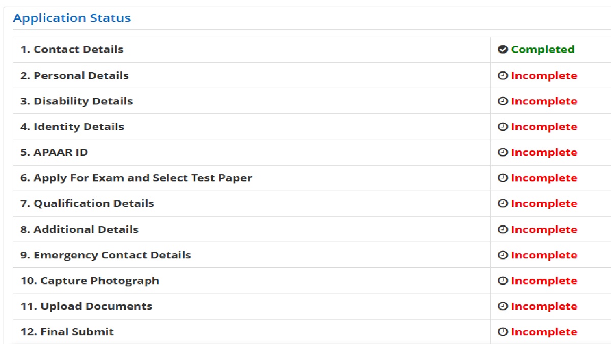 CUET UG 2026 Application Steps