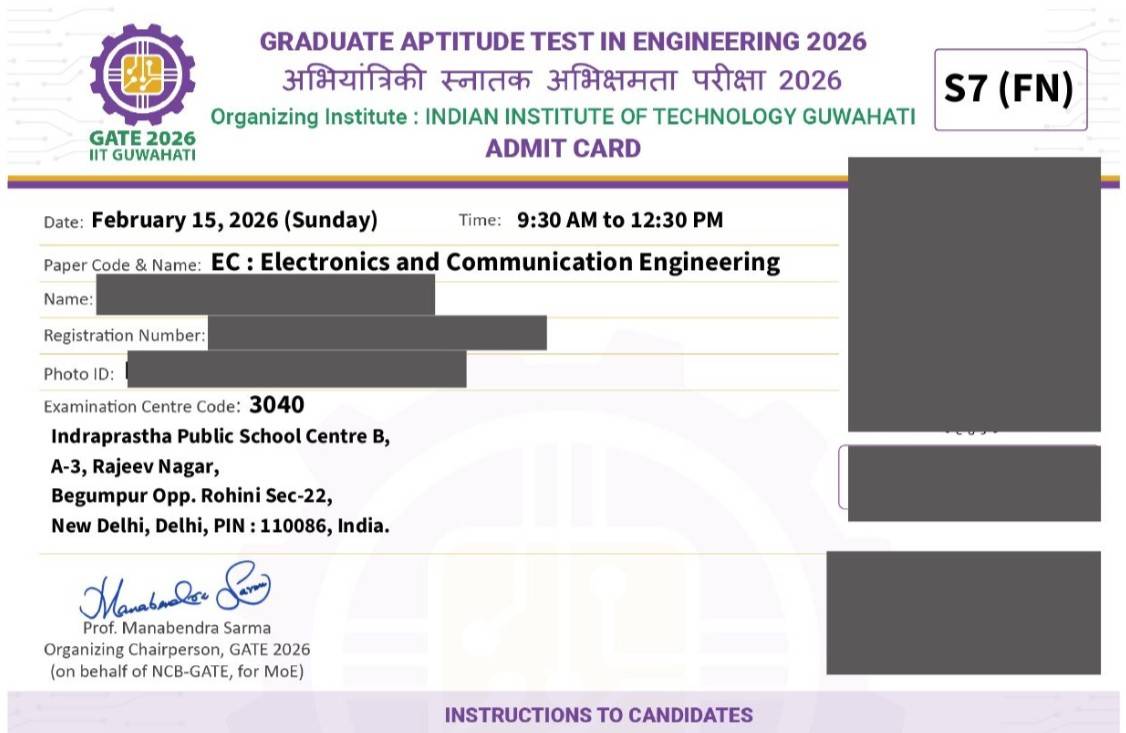 GATE-2026-Admit-Card