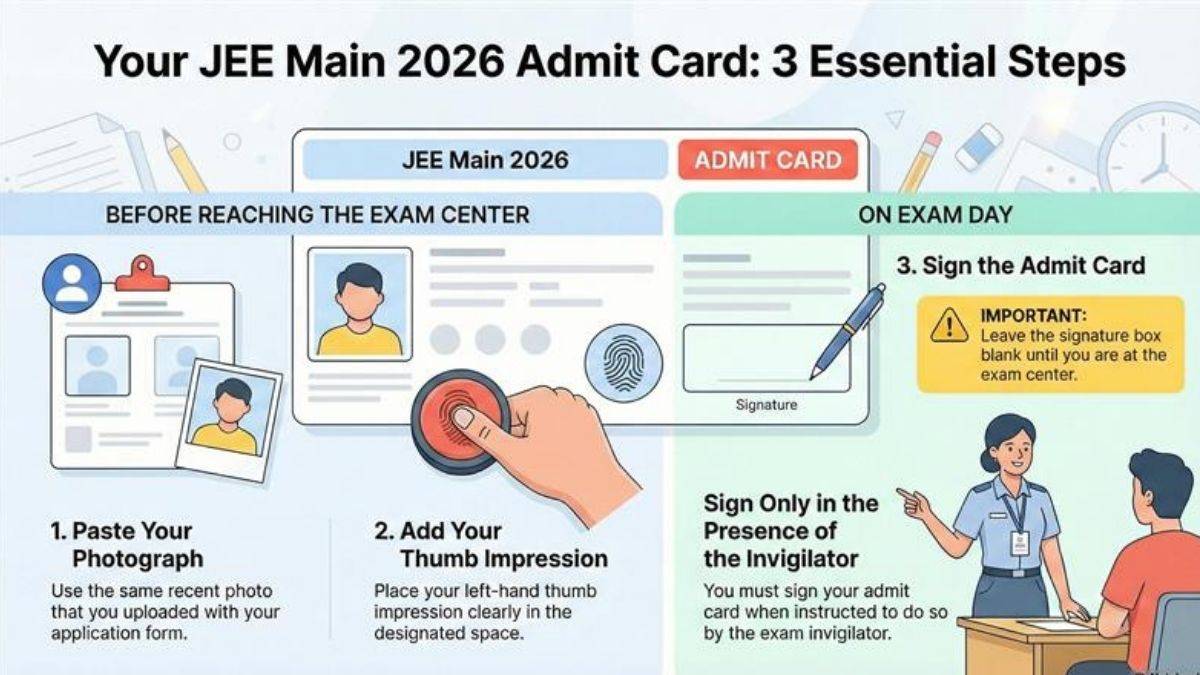 After Downloading JEE Main Admit Card