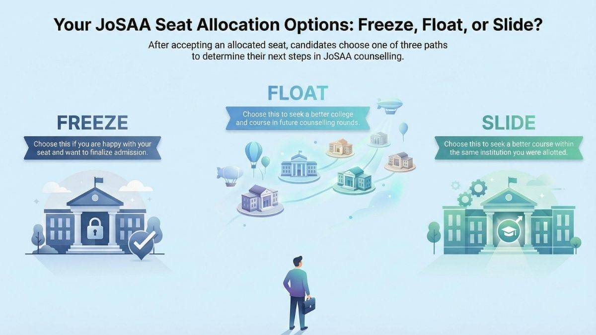 JoSAA: Freeze, Float and Slide