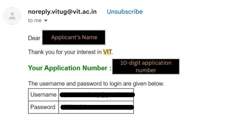 VITEEE Login