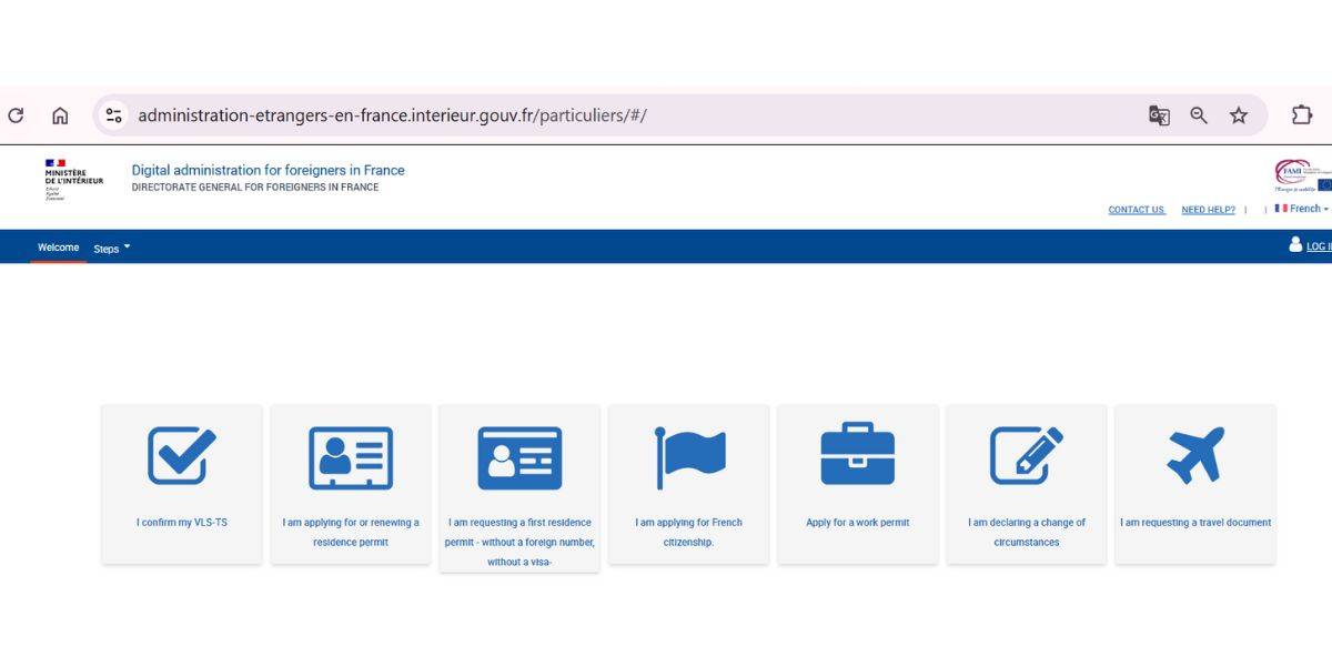 validating your French student visa