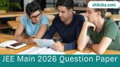 JEE Main Question Paper 2026 PDF (OU