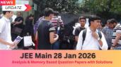 JEE Main 2026 Jan 28 Live: Shift 2 &
