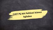 CUET PG 2026 Political Science Sylla