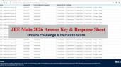JEE Main 2026 Answer Key LIVE: NTA R