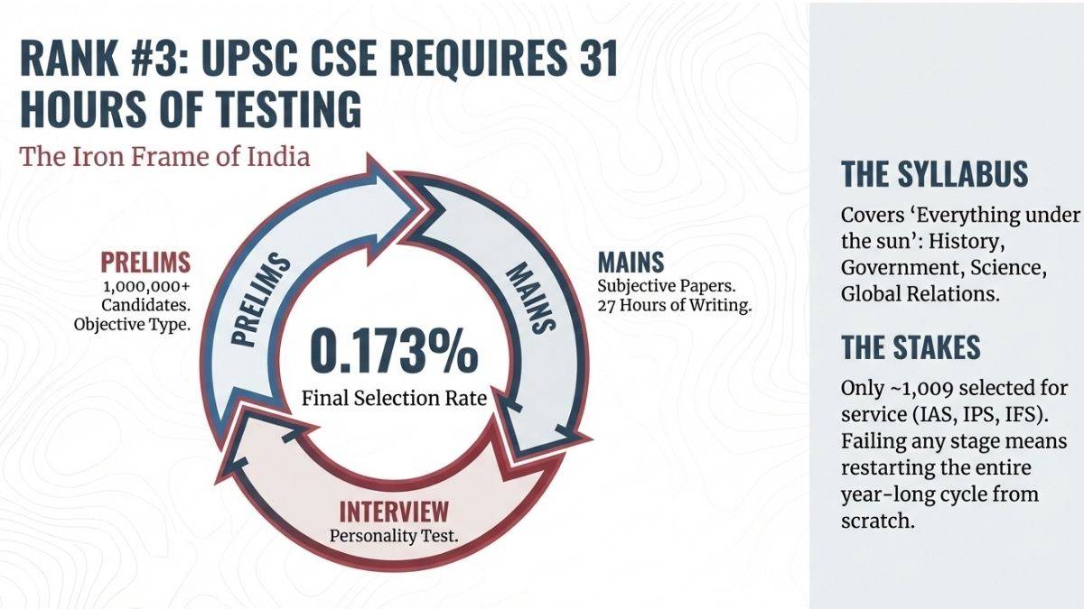 Toughest exams in the world