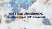 GATE 2026 XL Question Paper (Availab