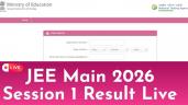 JEE Main 2026 Result (Soon) Live: Sc